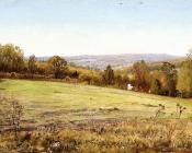 威廉 特罗斯特 理查兹 : Chester County Landscape
